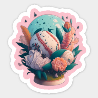 Dream Bouquet, a fantasy flowers design Sticker