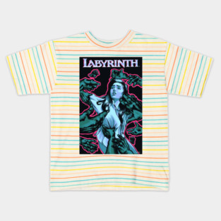 Labyrinth Helping Hands Art Kids T-Shirt