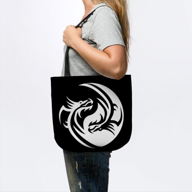 Yin Yang Dragons Symbol Cheeky Witch by Cheeky Witch