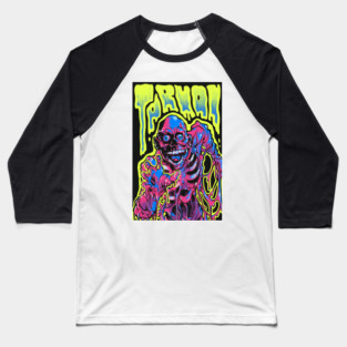 Tarman Return of the Living Dead Art Variant 2 of 4 Baseball T-Shirt