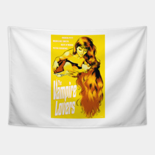 The Vampire Lovers Variant Movie Art Tapestry
