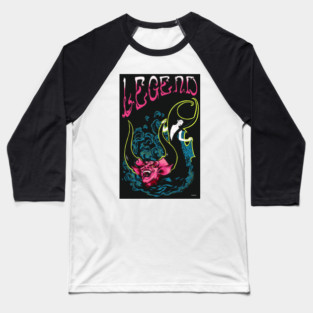 Legend Movie Art Baseball T-Shirt