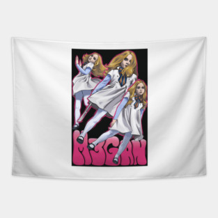 Megan / M3gan Movie Art Tapestry