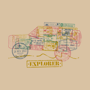 Passport Truck Explorer T-Shirt