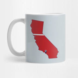 Los Angeles (Anaheim) Baseball Mug