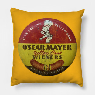 Look for the Yellow Band Pillow