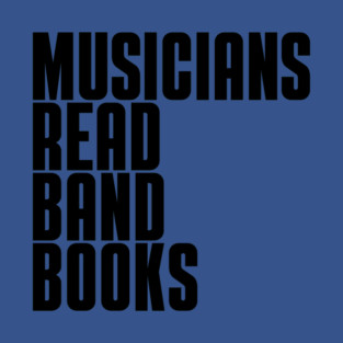 Musicians Read Band Books T-Shirt