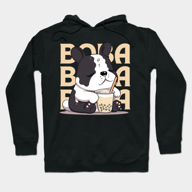 Boba Bubble Tea Dog Hoodie by The WYLD Tribe