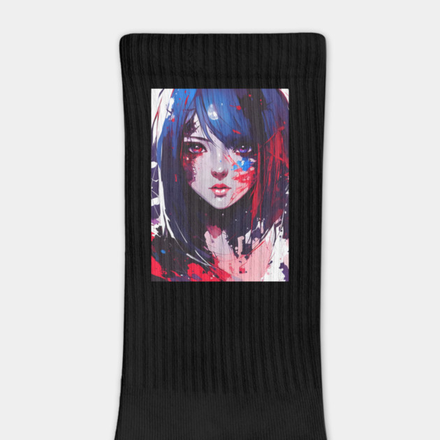 Abstract Anime Girl by The WYLD Tribe