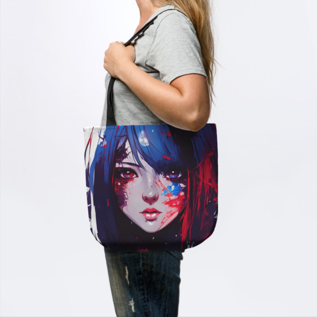 Abstract Anime Girl by The WYLD Tribe