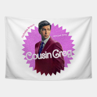 Cousin Greg Succession Barbie Tapestry