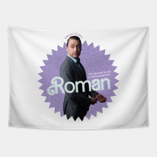 Roman Roy Succession Greta Gerwig Barbie Tapestry
