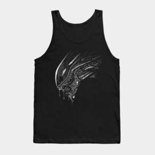 Alien Face Tank Top