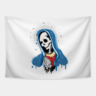 The Virgin Mary prays Tapestry