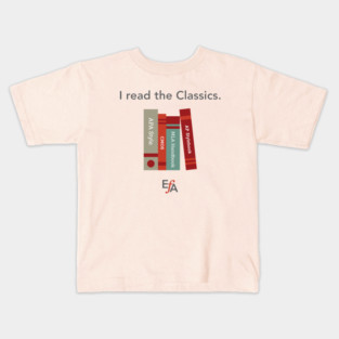 I Read the Classics Kids T-Shirt