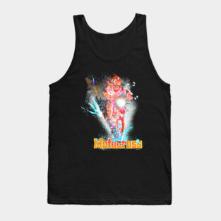 MotoCross Sunday Morning burn dirt bike Art Tank Top