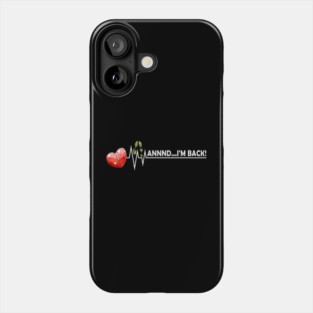 Coronary Artery Bypass Open Heart Surgery Servivor Phone Case