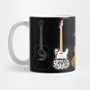 Iconic Country Guitars Mug