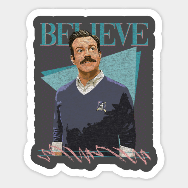 Believe Retro Magnet by Tv Moments