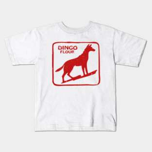 Dingo Flour - Funny Vintage Kids T-Shirt