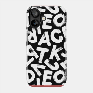 ABC Alphabets Pattern Phone Case