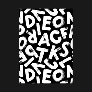 ABC Alphabets Pattern T-Shirt