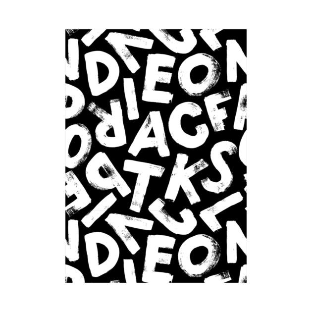 ABC Alphabets Pattern by The WYLD Tribe