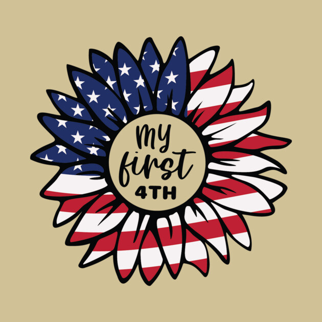 My First 4th Sunflower by The WYLD Tribe