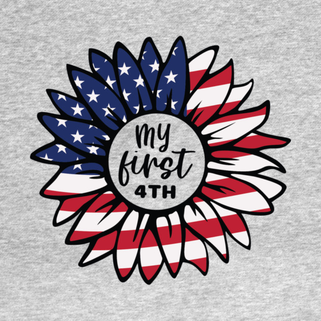 My First 4th Sunflower by The WYLD Tribe