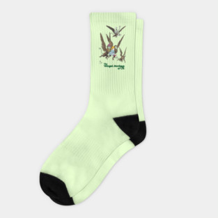 The Winged Monkeys of Oz Socks