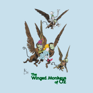 The Winged Monkeys of Oz T-Shirt