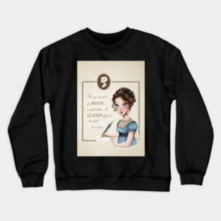 Jane Austen Portrait Crewneck Sweatshirt