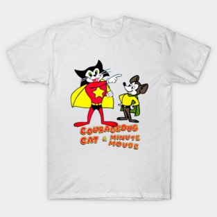 Courageous Cat and Minute Mouse T-Shirt