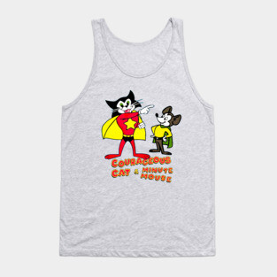Courageous Cat and Minute Mouse Tank Top