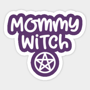 Mommy Witch Cheeky Witch Sticker