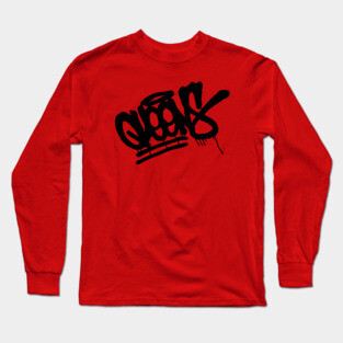 Queens Handstyle Long Sleeve T-Shirt