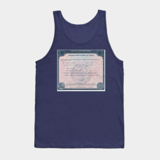 Birth Certificate of Hip Hop Tank Top