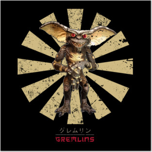 Gremlins Retro Japanese Posters and Art