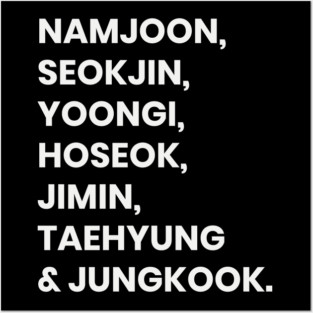 BTS FANCHANT (BTS) Posters and Art