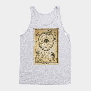 OMNIA VNVS EST - Alchemy Woodcut Collection Tank Top