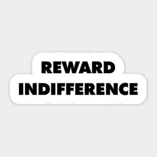 Obey Reward Indifference - They Live Sticker