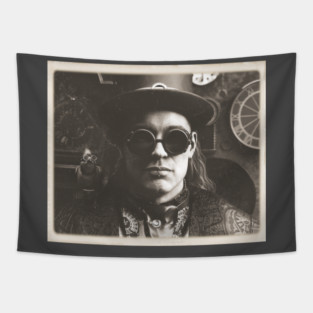 Adelis the Clockmaster v1 Tapestry