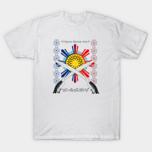 Filipino Martial Arts (FMA) / Baybayin word Eskrima T-Shirt