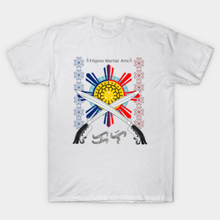 Filipino Martial Arts (FMA) / Baybayin word Kali T-Shirt