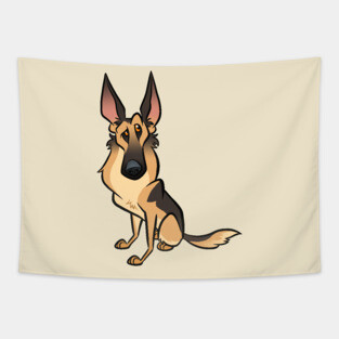 German Shepherd Tapestry