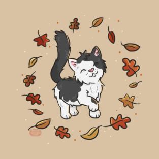 Fall Cat T-Shirt
