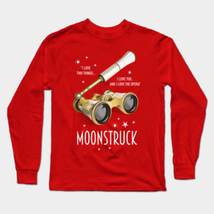 Moonstruck - Alternative Movie Poster Long Sleeve T-Shirt