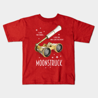 Moonstruck - Alternative Movie Poster Kids T-Shirt