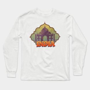 India Travel Long Sleeve T-Shirt