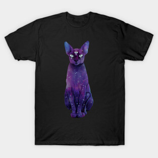 Galaxy Sphinx T-Shirt